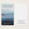 Script Earring Blue Mountains Jewelry Display Card