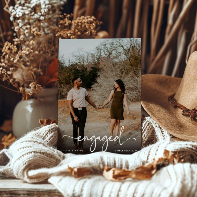 Script Engaged Photo Engagement Party Announcement (Creator Uploaded)