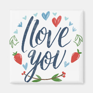 Script I love you Magnet