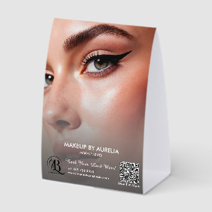 Script Logo QR Code Photo Makeup Artist