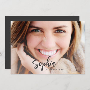 SCRIPT NAME GRADUATION CARD