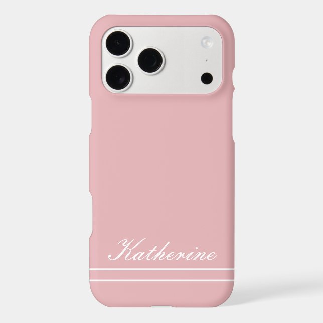 Script Name Minimalist Pink (Back)