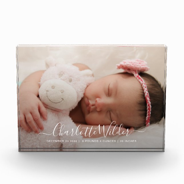 Script Name Photo Overlay Birth Stats Block (Front)