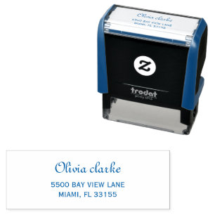 Script Name Self-inking Stamp