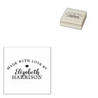 Script Name & Typography Made with Love Heart