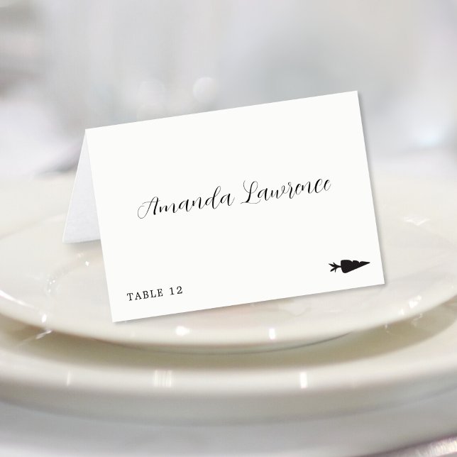 Script Name Vegetarian Meal Option Place Card (Creator Uploaded)