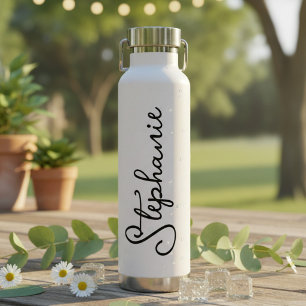 Script Personalised Name Water Bottle
