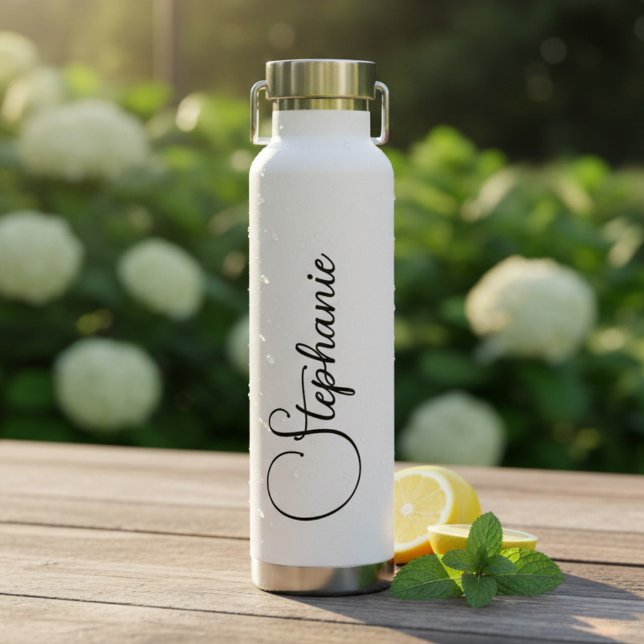 Script Personalised Name  Water Bottle (Creator Uploaded)