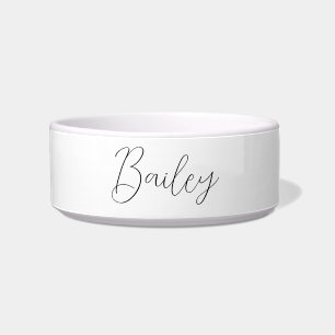 Script pet name custom bowl
