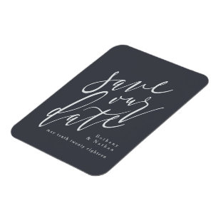 SCRIPT SAVE OUR DATE MAGNET