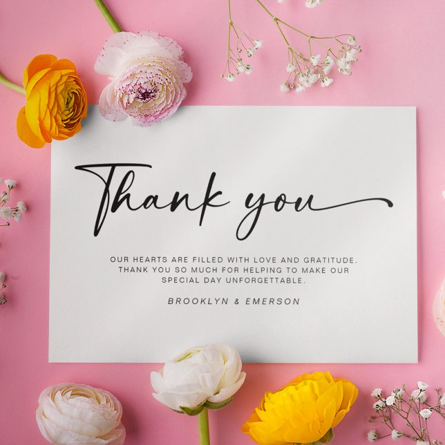 Script Thank You Wedding (Creator Uploaded)