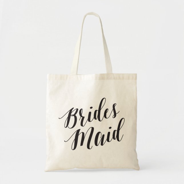 Script Tote | Bridesmaid Bag (Front)