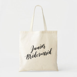 Script Tote Junior Bridesmaid Bag