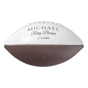 Script Wedding Bestman Typography Favour American Football