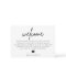 Script Wedding Welcome Bag Insert Card
