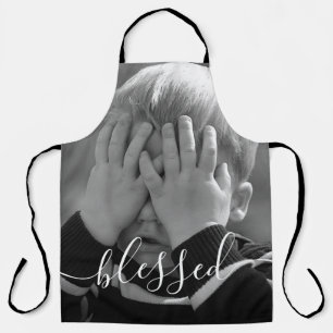 Script Wording Custom Photo Apron