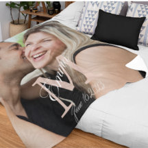 Scripted Overlay Story Fleece Blanket