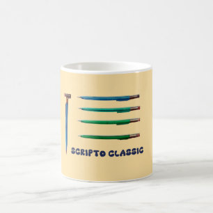 Scripto Classic Mechanical Pencils Coffee Mug