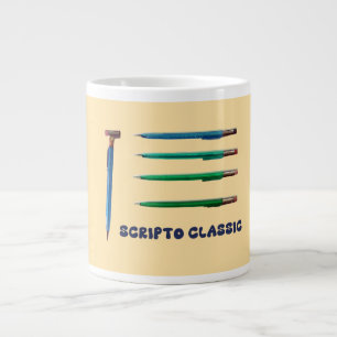 Scripto Classic Mechanical Pencils Large Coffee Mug