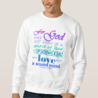 Scripture 2 Timothy 1:7 Power Love Sound Mind
