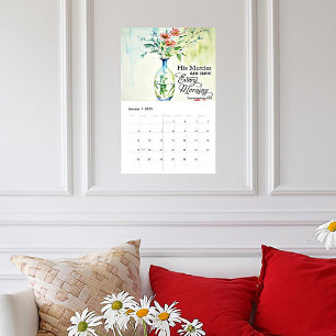 Scripture art calendar