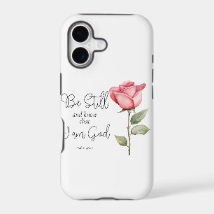 Scripture Be Still and Know that I am God Flower