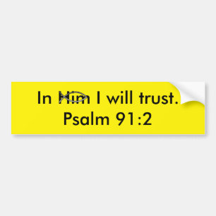 Scripture Bumper Sticker