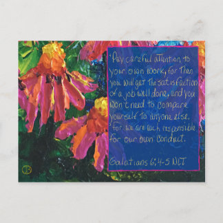 Scripture Card Galatians 6:4-5