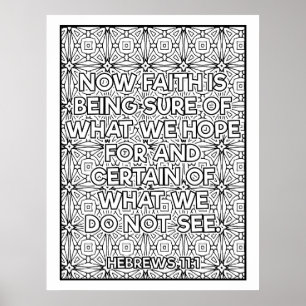 Scripture Colour Me Pretty  Poster