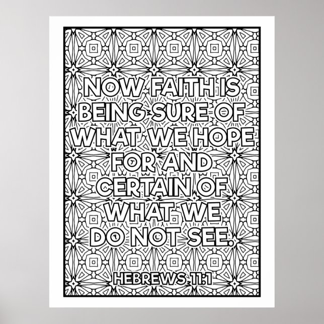 Scripture Colour Me Pretty  Poster (Front)