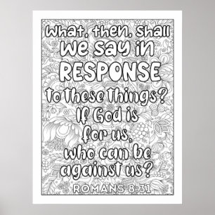 Scripture Colour Me Pretty Poster