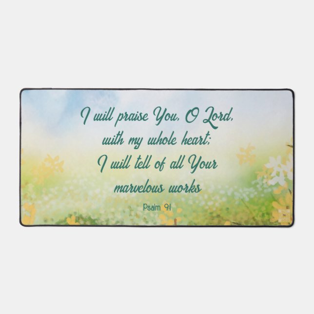 Scripture Desk Mat (Front)
