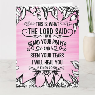 Scripture Folded Greeting Card