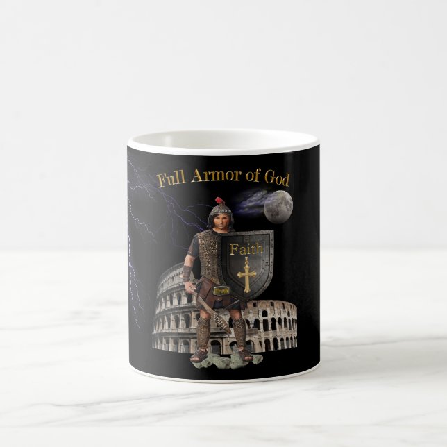 Scripture Full Armour of GOD Coffee Mug (Center)