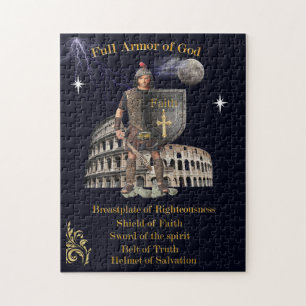 Scripture Full Armour of GOD Jigsaw Puzzle