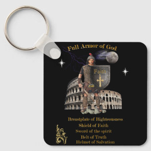 Scripture Full Armour of GOD Key Ring