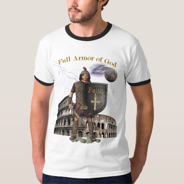 Scripture Full Armour of GOD T-Shirt (Front)