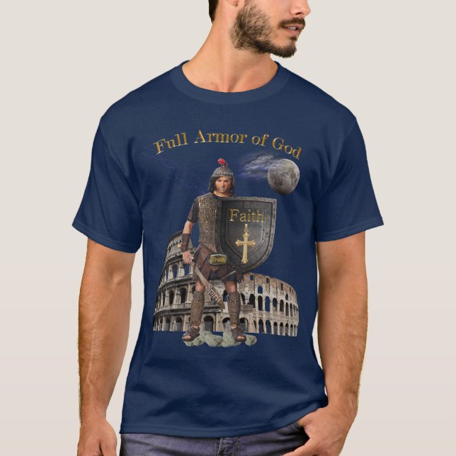 Scripture Full Armour of GOD T-Shirt (Front)