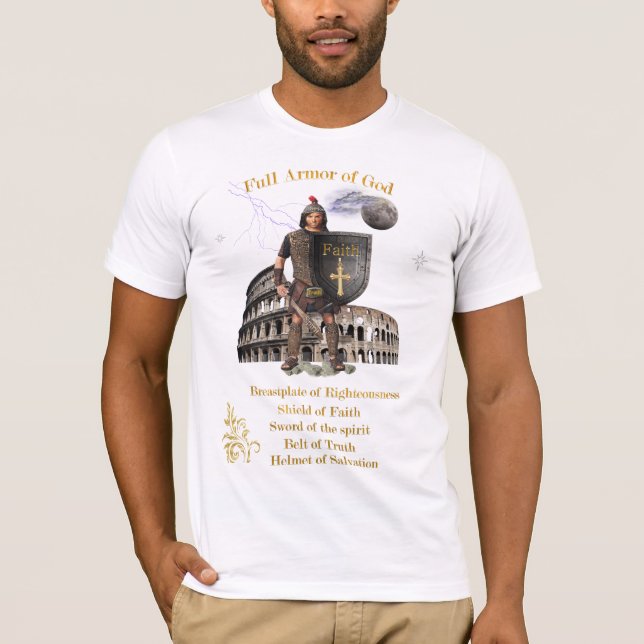 Scripture Full Armour of GOD T-Shirt (Front)