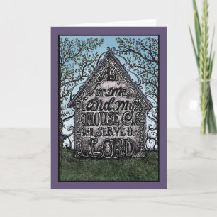 Scripture greeting card
