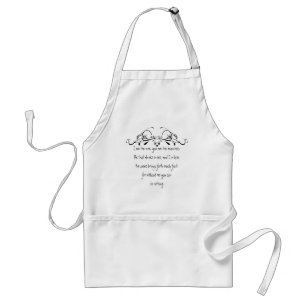 Scripture, John 5:15 I am the Vine Standard Apron