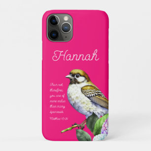 Scripture Matthew 10:31 iPhone 11 Pro Case