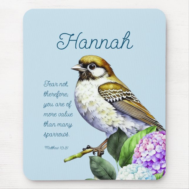 Scripture Matthew 10:31 Mouse Mat (Front)