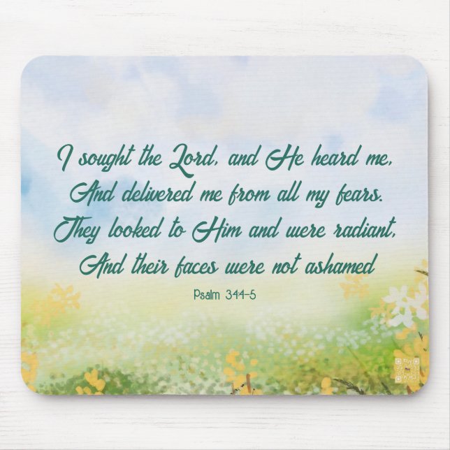 Scripture Mouse Pad (Front)