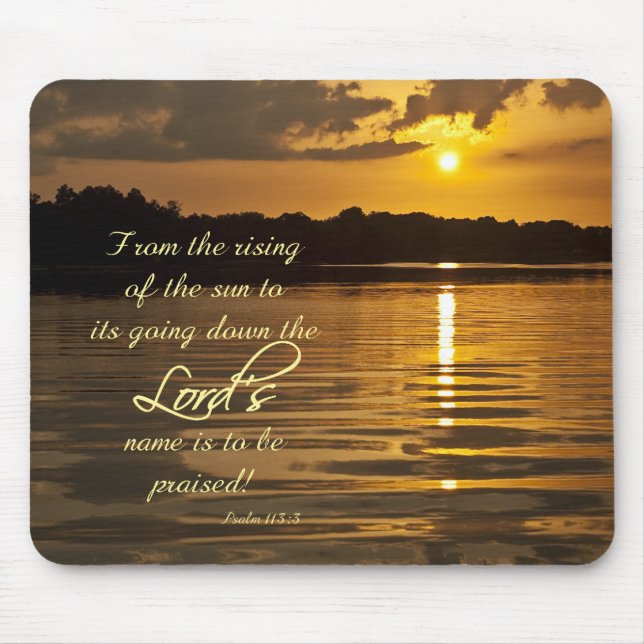 Scripture Mousepad (Front)