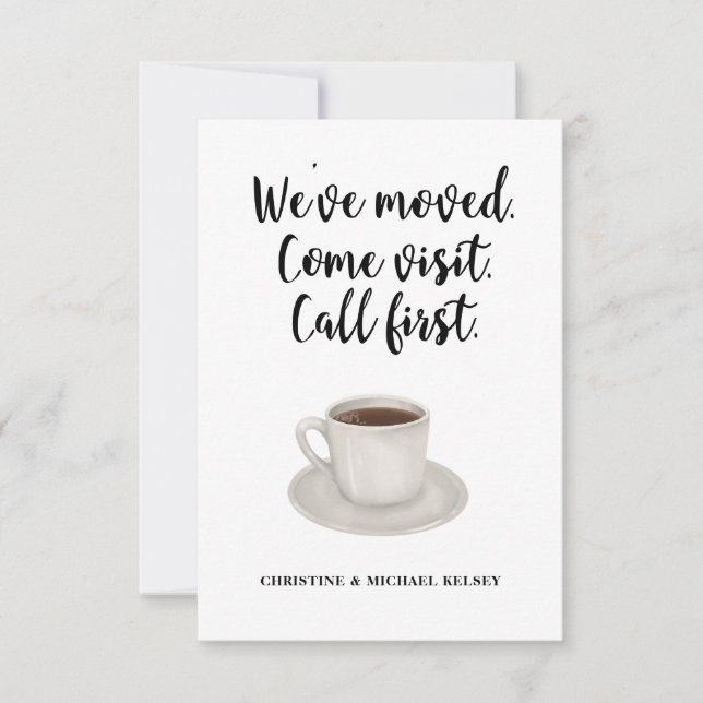 Scripture New Home Address Moving Announcement (Front)