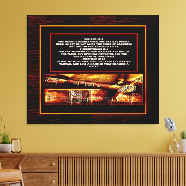 Scripture Pictures 02 Canvas Print (Insitu(LivingRoom))
