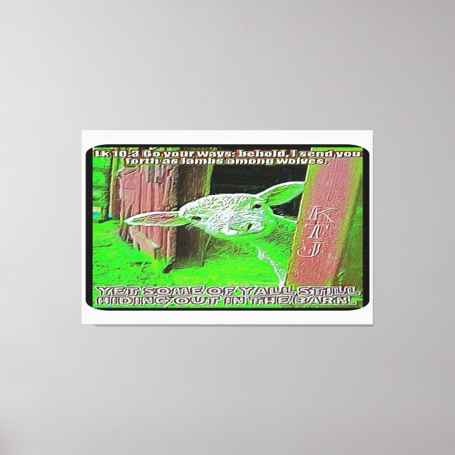 Scripture Pictures 18 Canvas Print (Front)