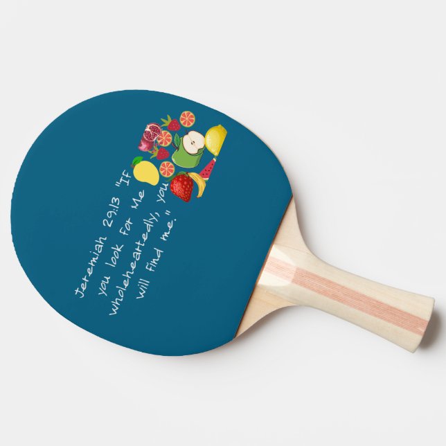 Scripture Ping Pong Paddle (Side)