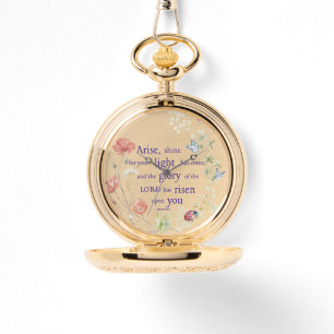 Scripture Pocket Watch 